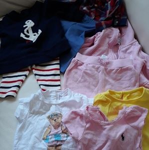 Ralph Lauren baby girl outfits. Size 3months